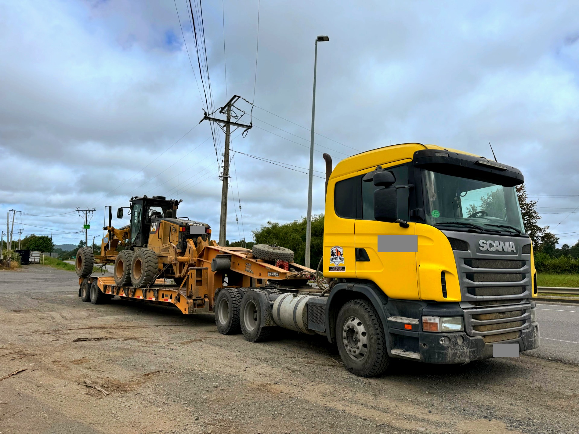 Transporte cama baja